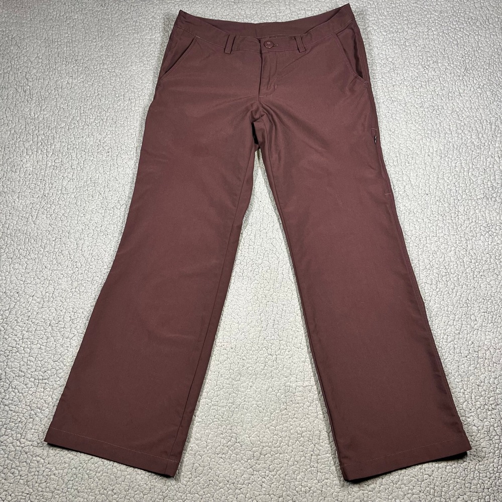 Patagonia Hiking Pants Women 6 Outdoor Performance Straight Leg Brown Gorpcore